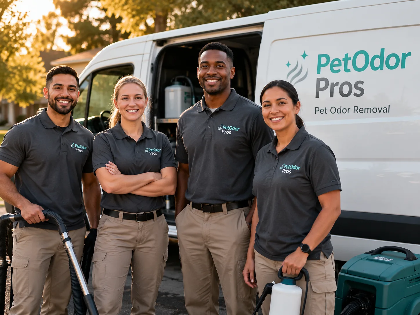 Pet Odor Removal team serving Hunter, ND